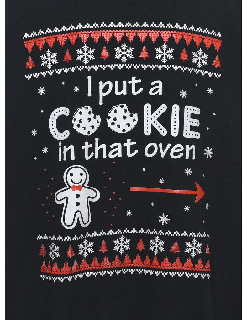 Black Christmas Sweatshirt - XXL