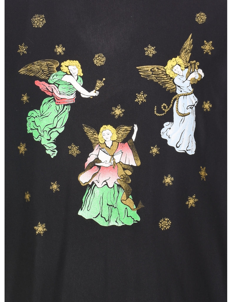 Black Christmas Sweatshirt - L