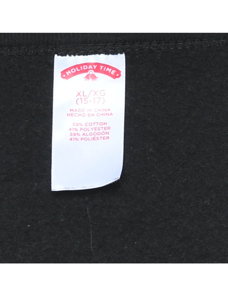 Black Christmas Sweatshirt - XL