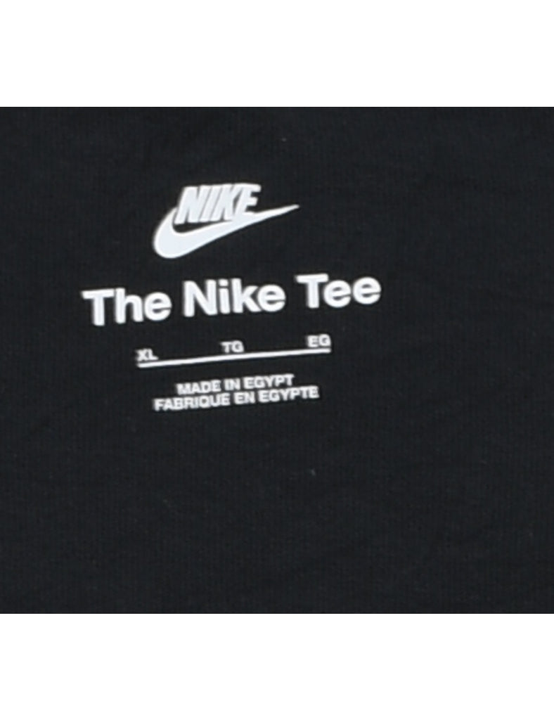 Black Classic Nike Printed T-shirt - XL