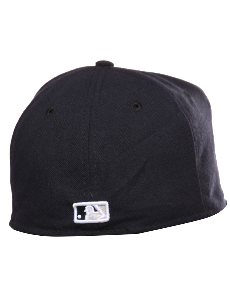 Black Embroided Cap - XS