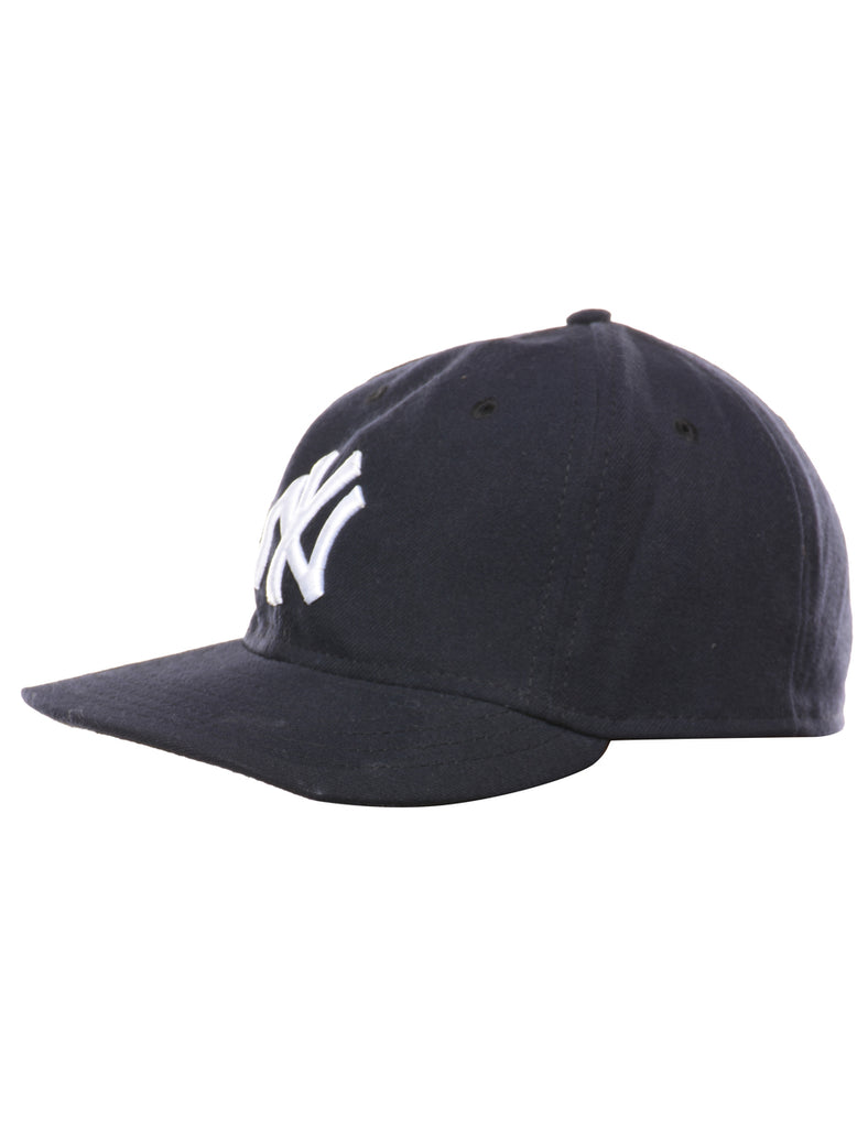 Black Embroided Cap - XS