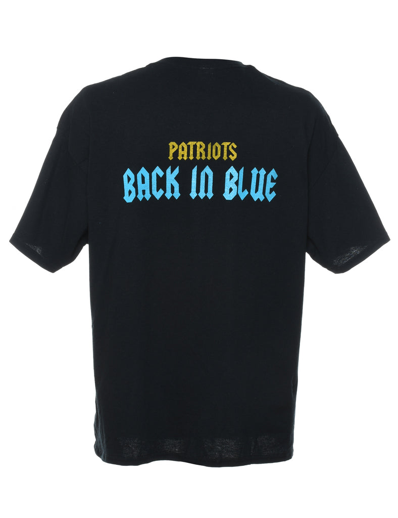 Black FC/HS Printed T-shirt - XL