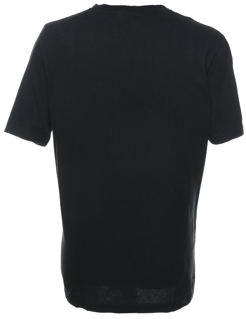 Black & Green Puma Printed T-shirt - L