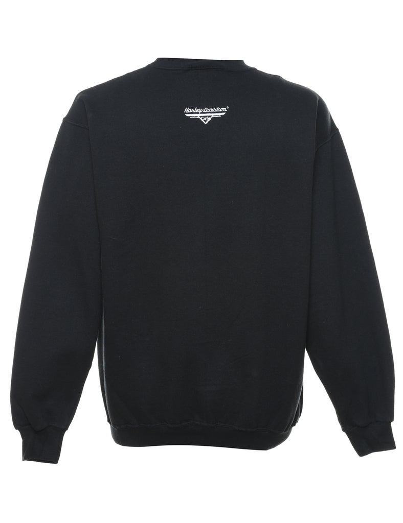 Black Harley Davidson Sweatshirt - M