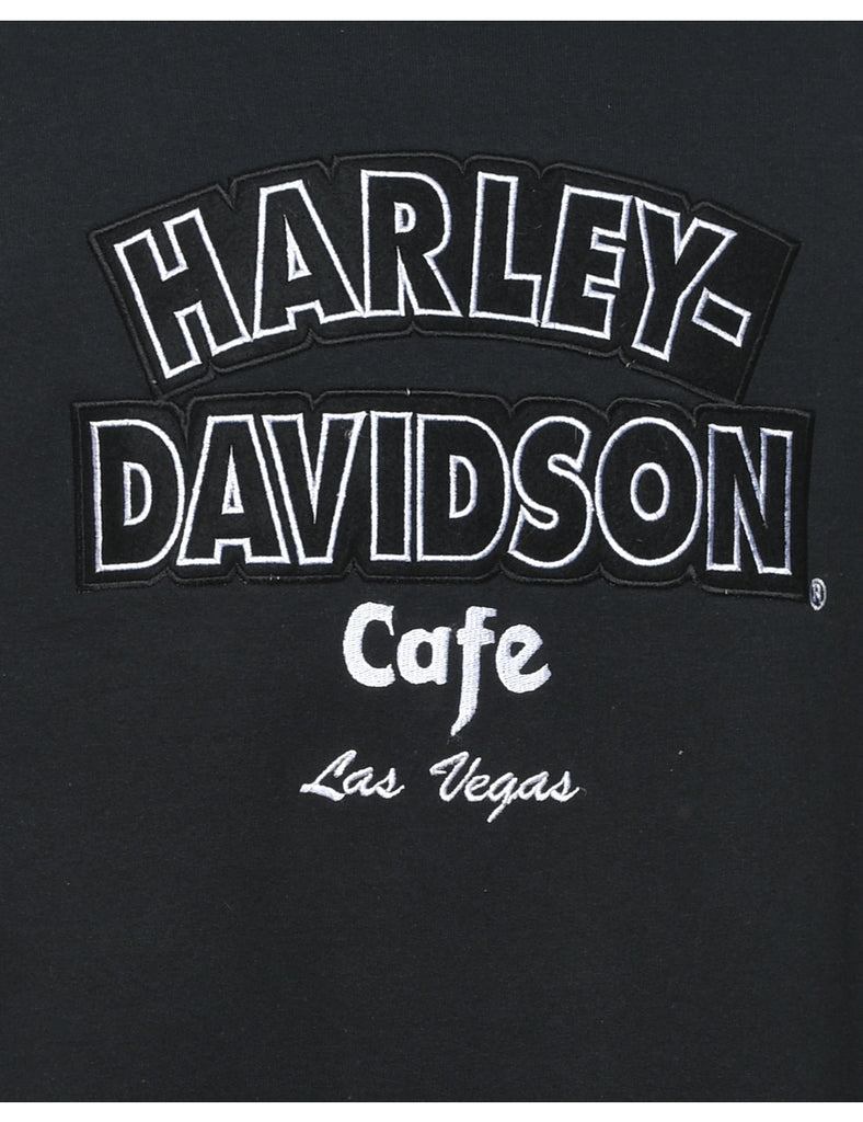 Black Harley Davidson Sweatshirt - M