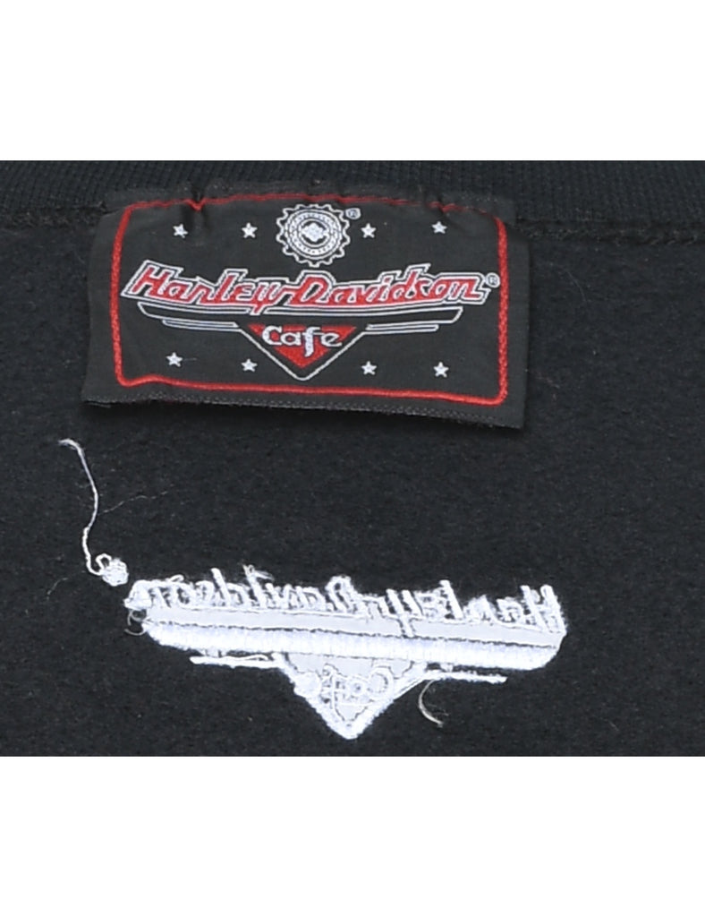 Black Harley Davidson Sweatshirt - M