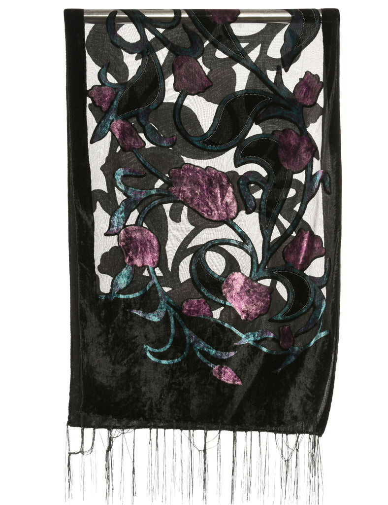 Black Head Scarf - M