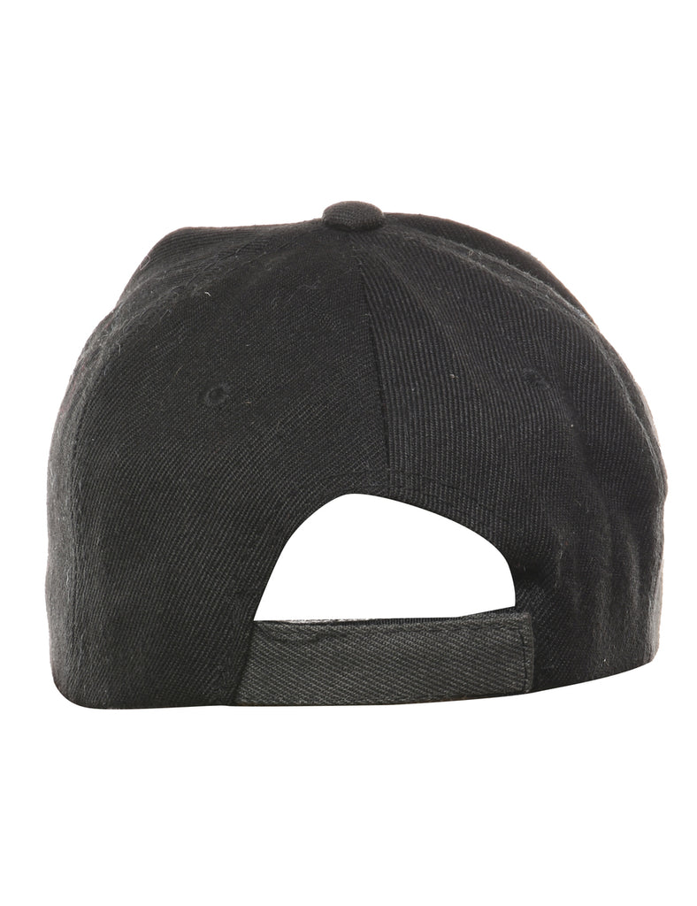 Black Horse Print Cap - XS