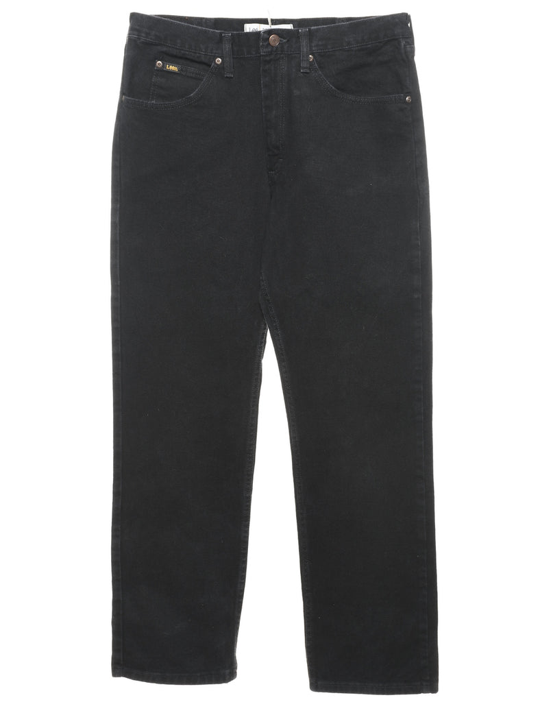 Black Lee Jeans - W36 L32