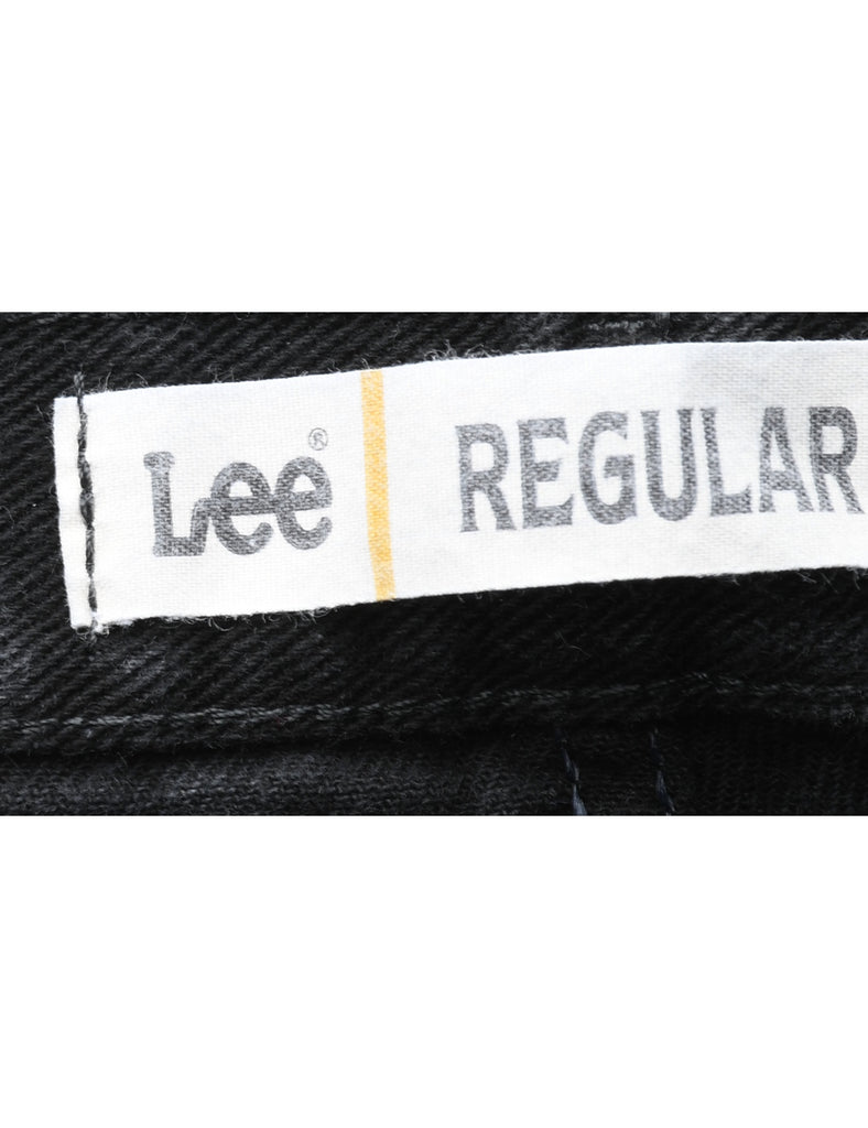 Black Lee Jeans - W36 L32