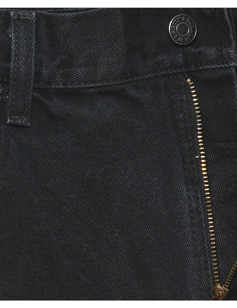 Black Levi's Straight-Fit Jeans - W34 L32