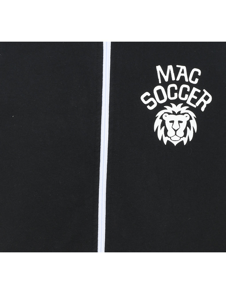 Black Mac Soccer Track Top - M
