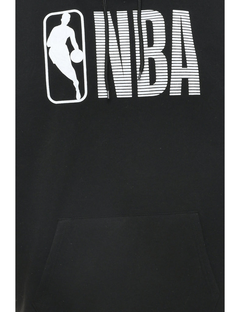 Black NBA Hooded Sports Sweatshirt - M