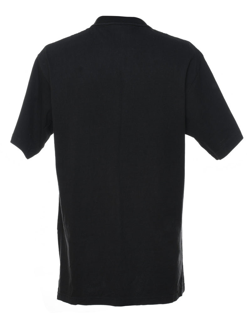 Black Obama Design Printed T-shirt - XL