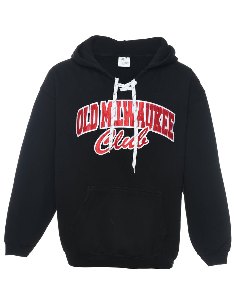 Black Old Milwaukee Club Track Top - XL