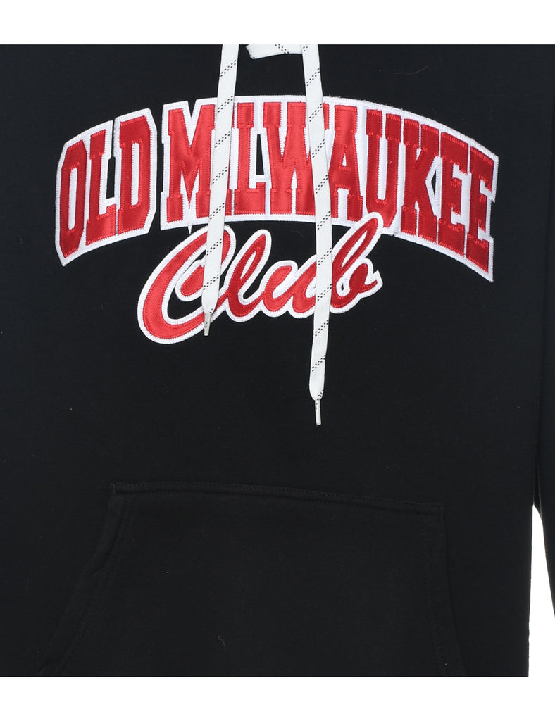Black Old Milwaukee Club Track Top - XL