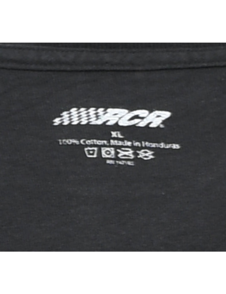 Black & Orange RCR Printed Austin Dillion T-shirt - XL