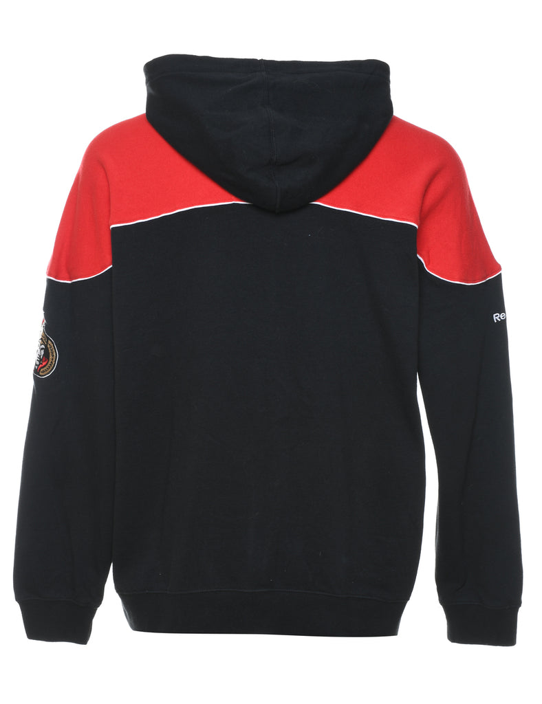 Black Ottawa Senators Printed Hoodie - L