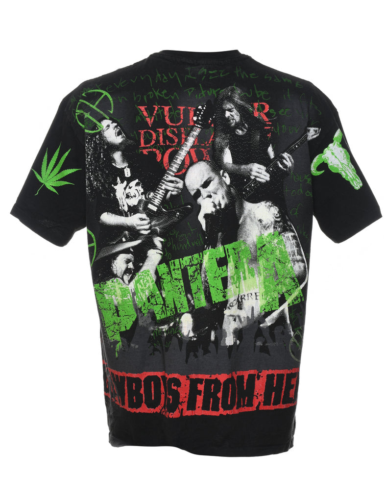 Black Pantera Band T-shirt - XL