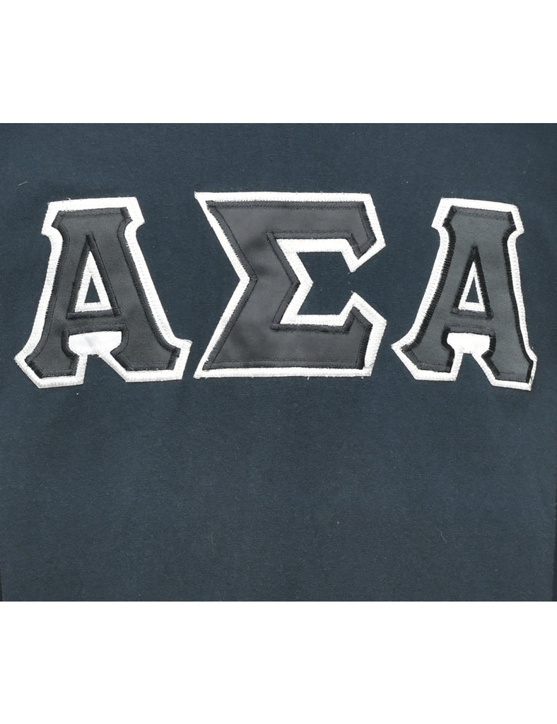 Black Printed T-shirt - M