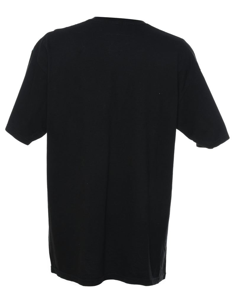 Black Rock N' Roll Printed T-shirt - XL