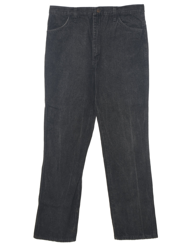 Black Straight Fit Jeans - W36 L32