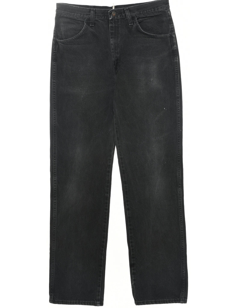 Black Straight Fit Jeans - W33 L33