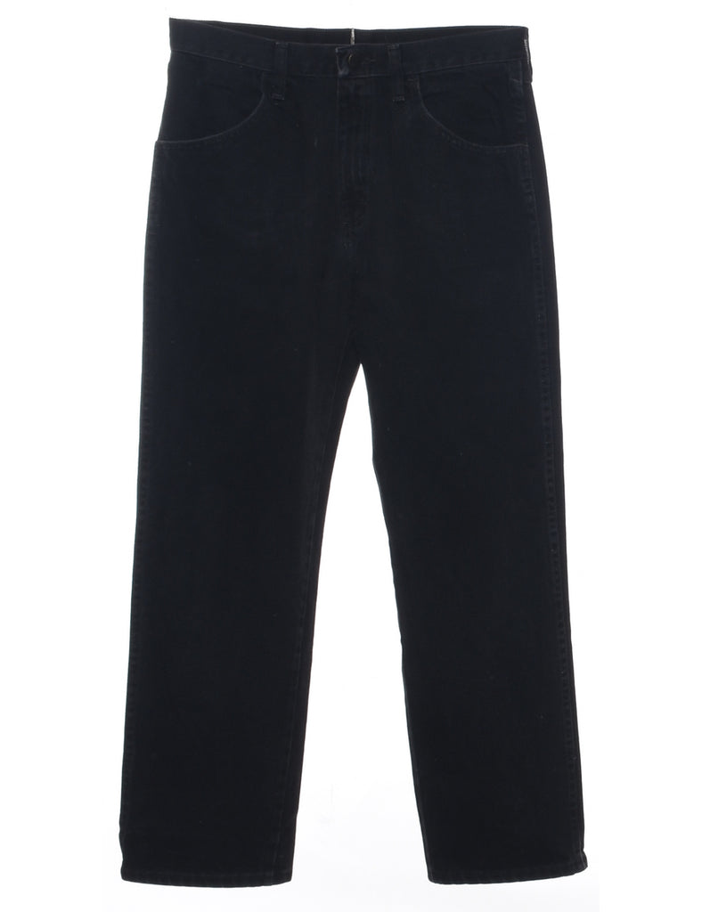 Black Straight Fit Jeans - W31 L30