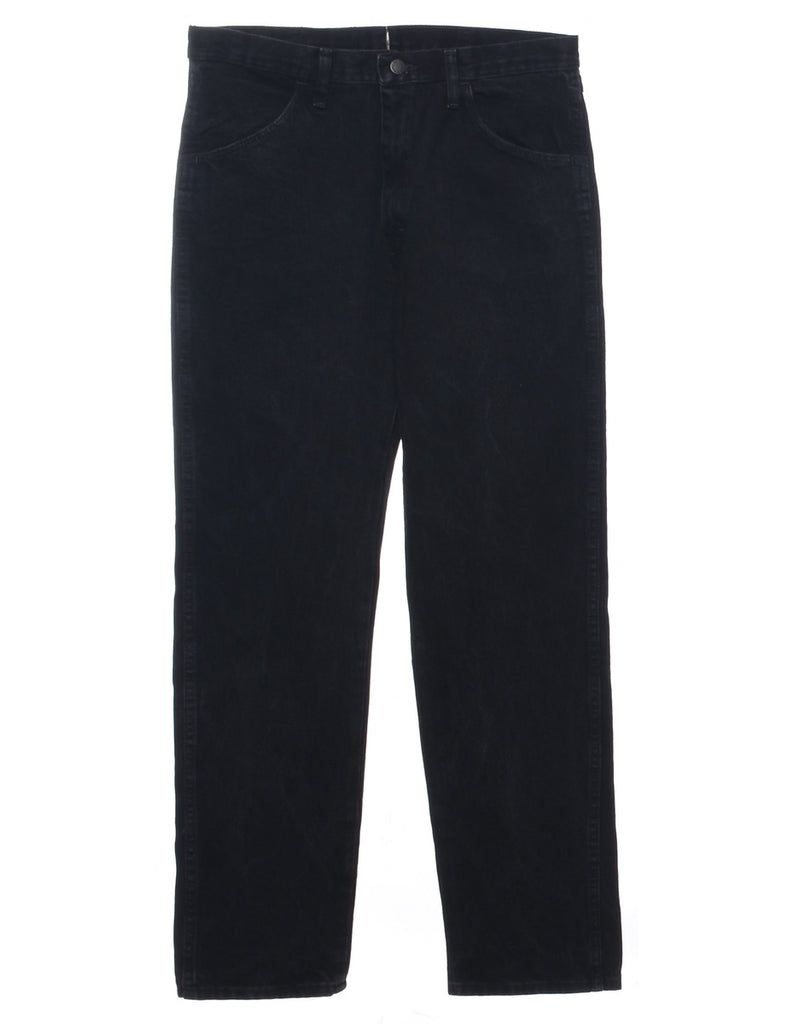 Black Straight Fit Jeans - W34 L32