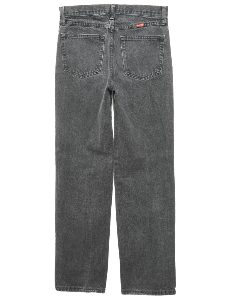 Black Straight Fit Jeans - W30 L32