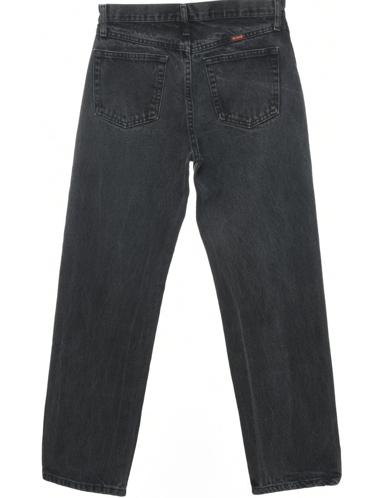 Black Straight Fit Jeans - W29 L29