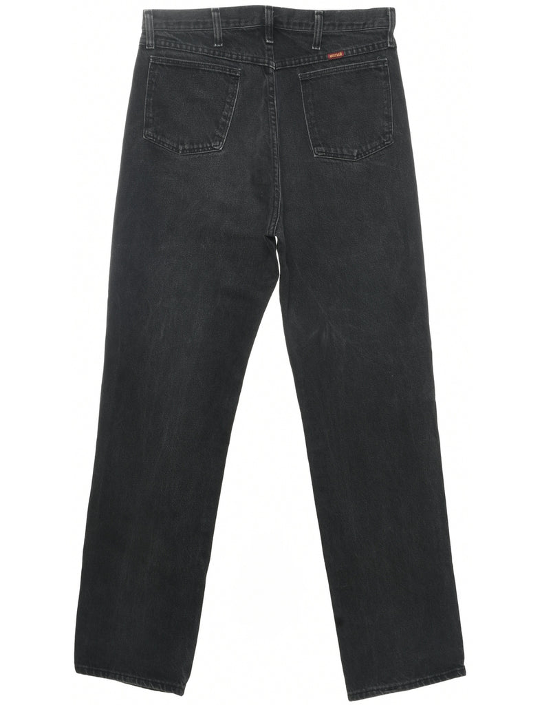 Black Straight Fit Jeans - W33 L33