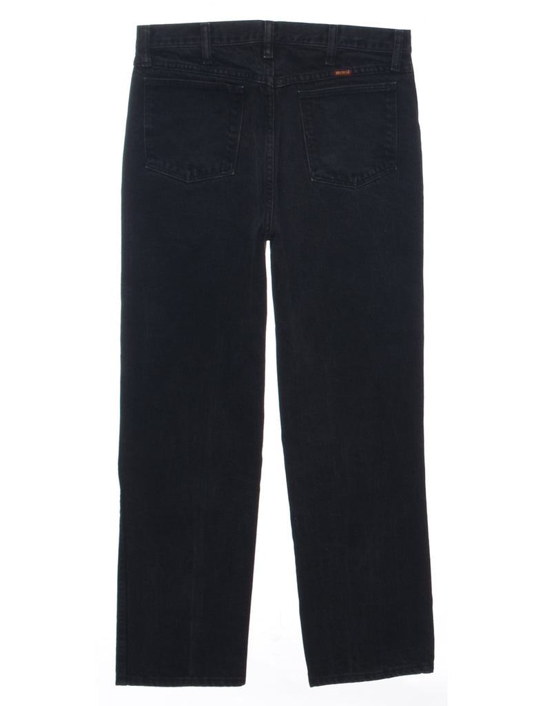 Black Straight Fit Jeans - W33 L30
