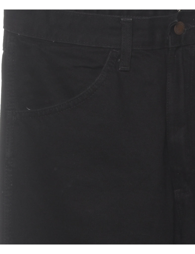 Black Straight Fit Jeans - W34 L33