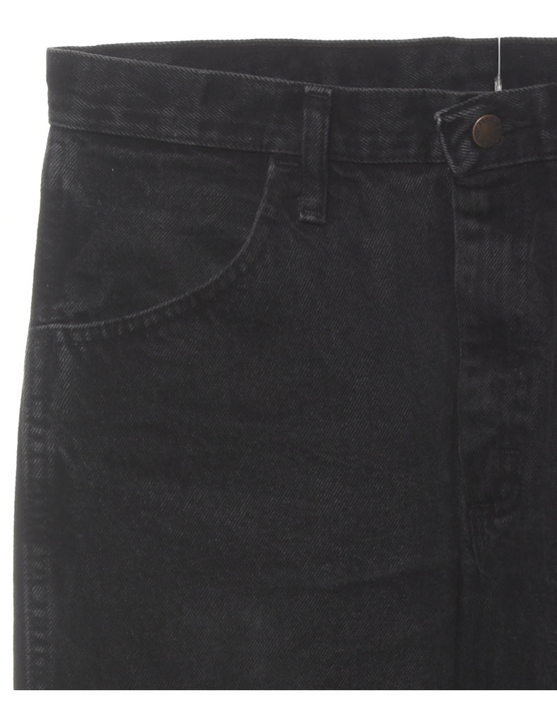Black Straight Fit Jeans - W31 L30