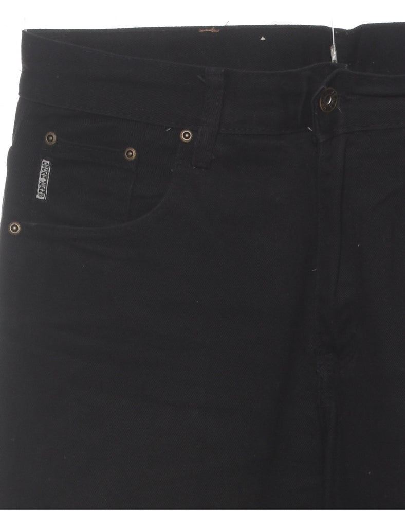 Black Straight Fit Jeans - W32 L32
