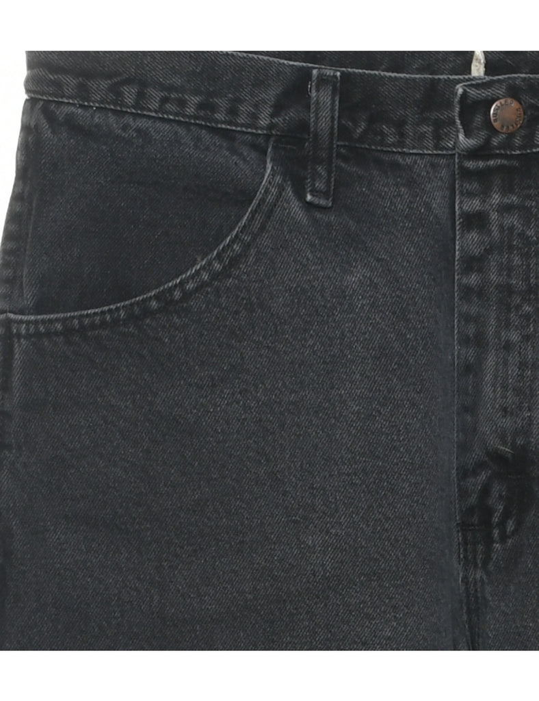 Black Straight Fit Jeans - W34 L30