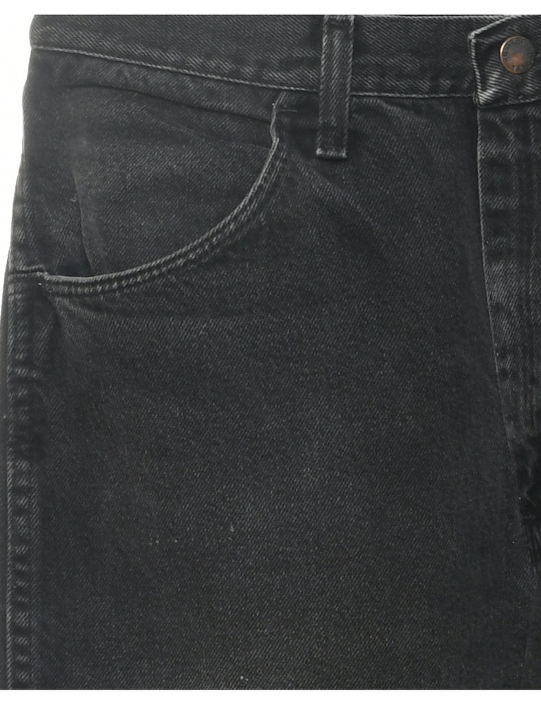 Black Straight Fit Jeans - W33 L33