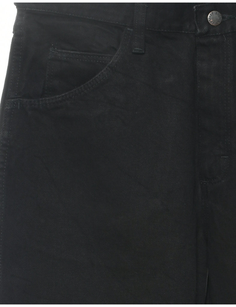 Black Straight Fit Jeans - W33 L30