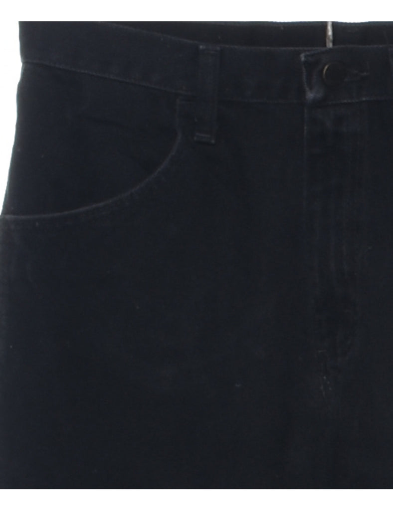 Black Straight Fit Jeans - W31 L30