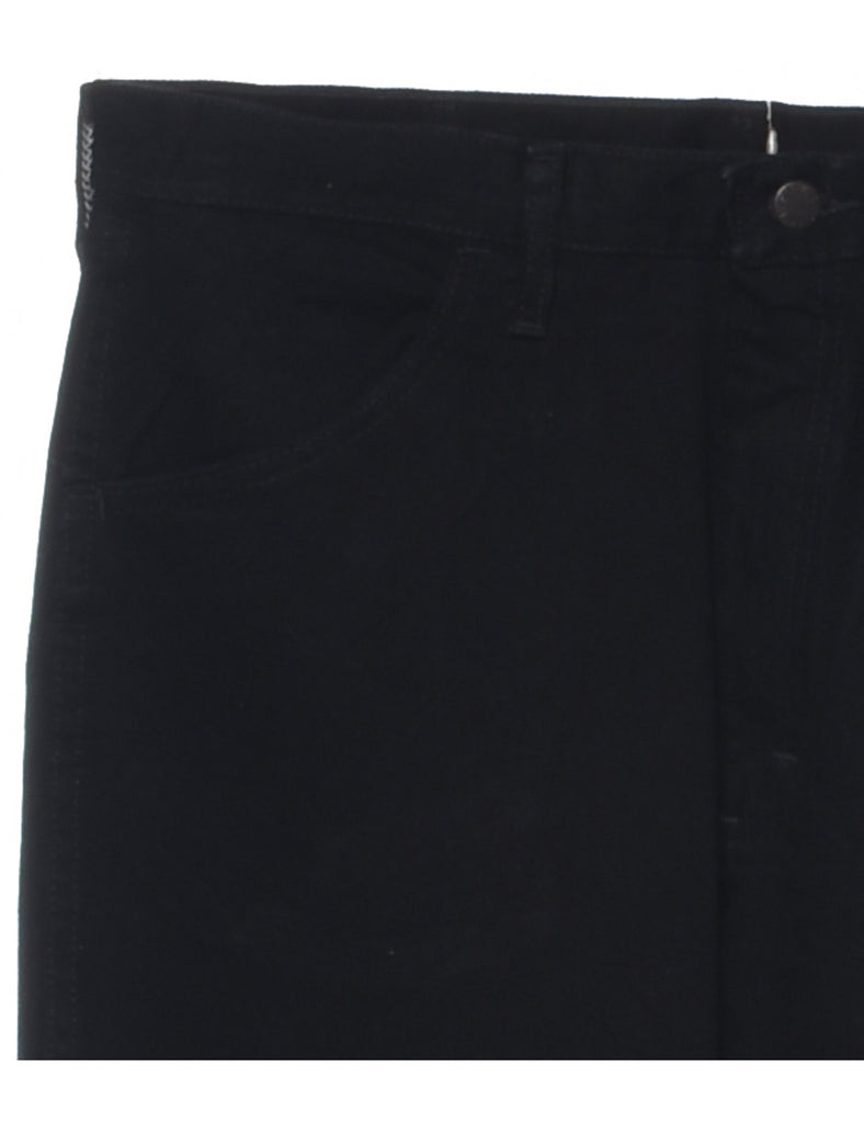 Black Straight Fit Jeans - W34 L32