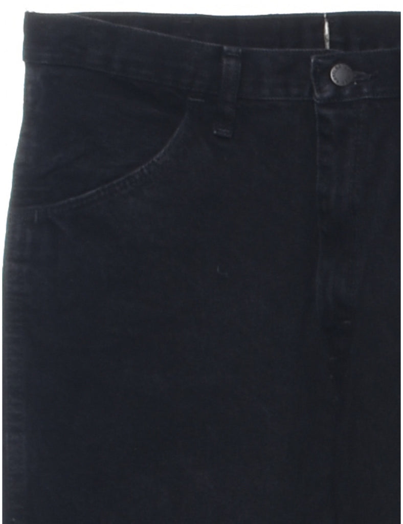 Black Straight Fit Jeans - W34 L32