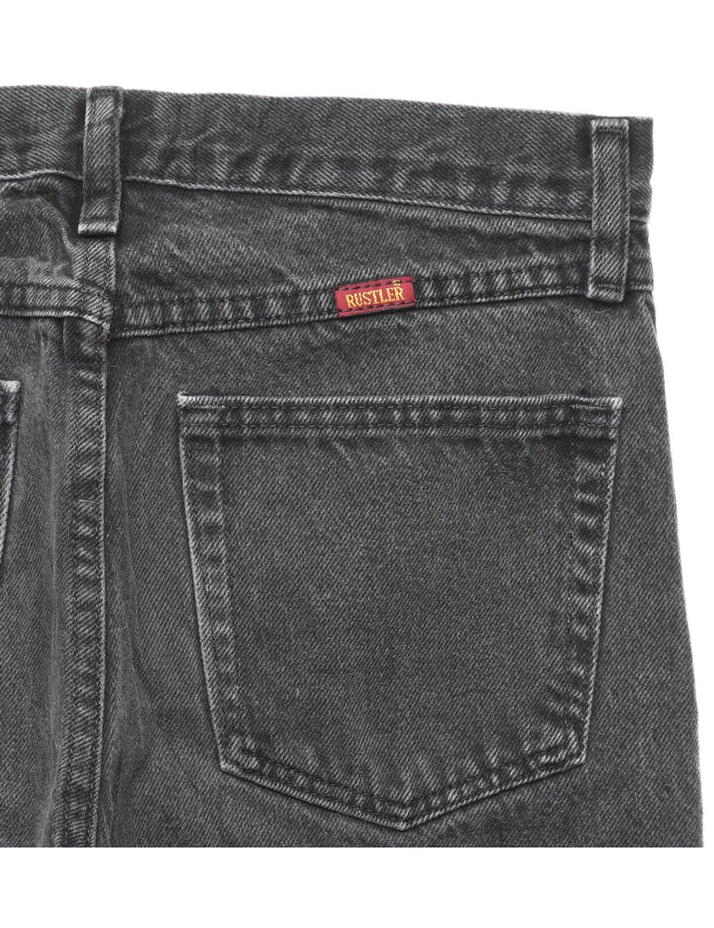 Black Straight Fit Jeans - W30 L32