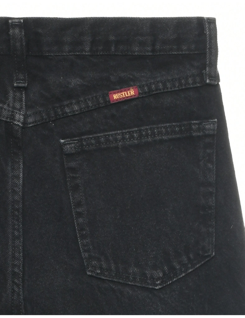 Black Straight Fit Jeans - W31 L30
