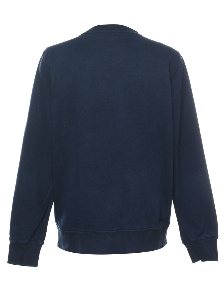 Black Stussy Cheetah Sweatshirt - L