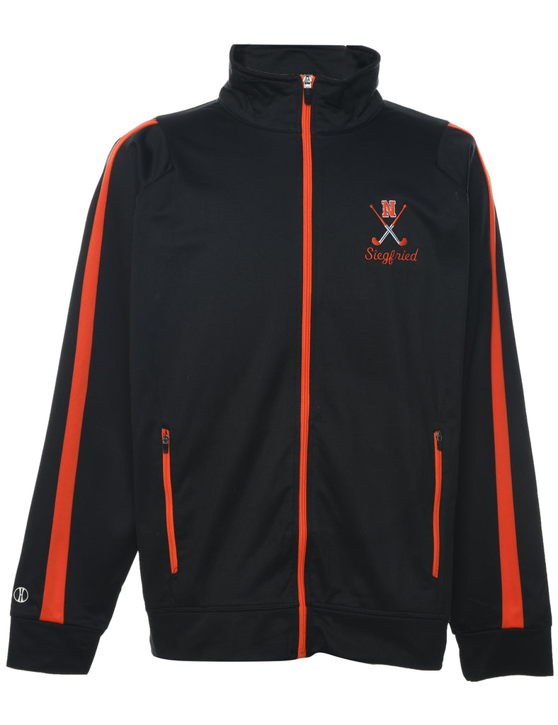 Black Track Top - M