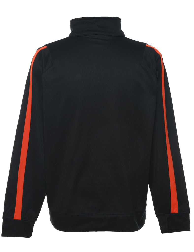 Black Track Top - M