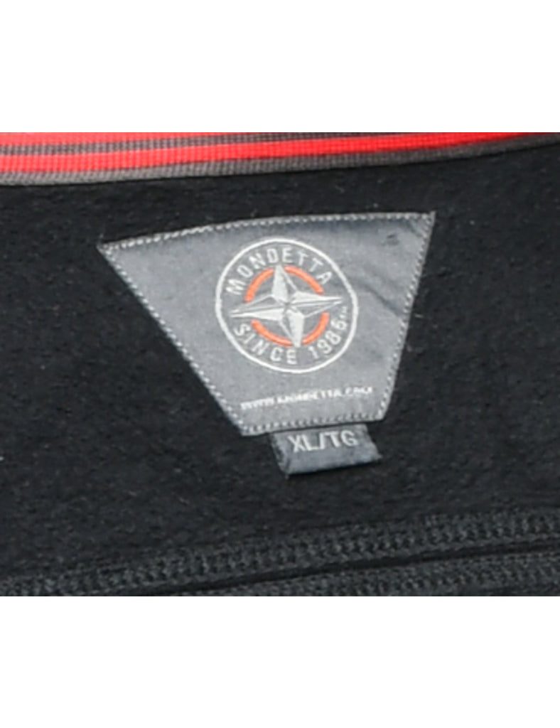 Black Track Top - XL