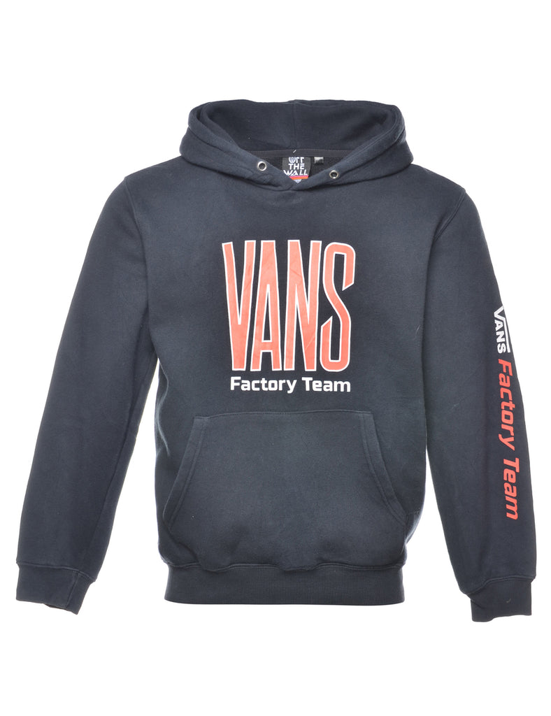 Black Vans Factory Team Printed Sweatshirt - M